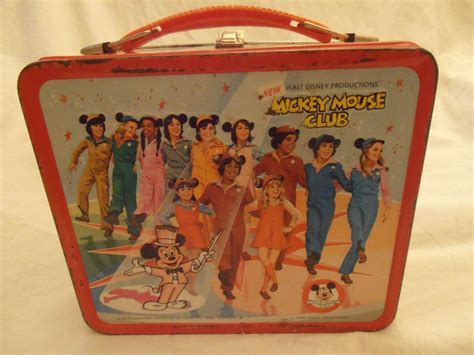 mickey mouse club metal lunch box|mickey mouse clubhouse lunch box.